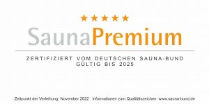 Read more about the article Zum 4. Mal als PremiumSauna ausgezeichnet