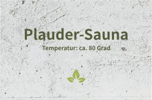 Read more about the article Neuerung im Saunabereich: unsere Plaudersauna