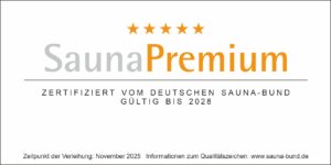 Mehr über den Artikel erfahren Zum 5. Mal als PremiumSauna